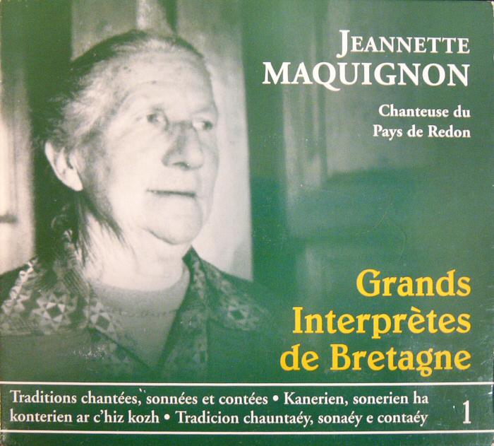 Jeannette Maquignon  Chanteuse du pays de Redon   cc_cd_maquignon_jeannette_das148_